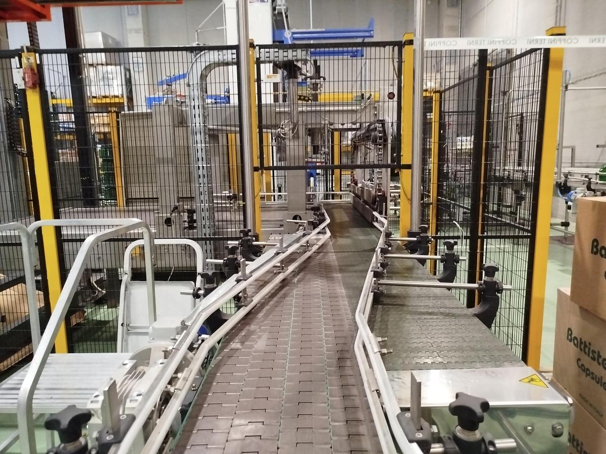 Used 2008 CFT SIMA AUTOMATIC LOW-LEVEL Depalletizer