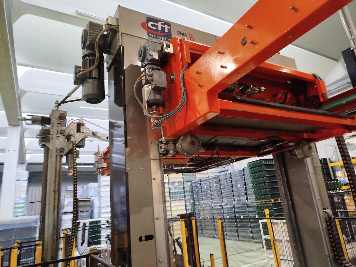 Used 2008 CFT SIMA AUTOMATIC LOW-LEVEL Depalletizer