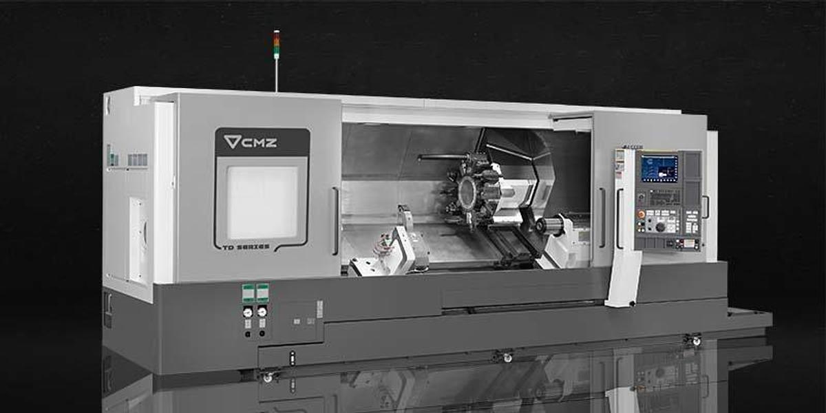 Used 2019 CMZ CNC LATHE mod.TD45Y