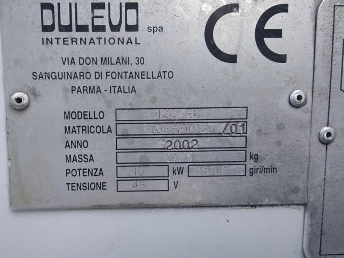 Used INDUSTRIAL FLOOR SCRUBBER DULEVO 120 EH ELECTRIC