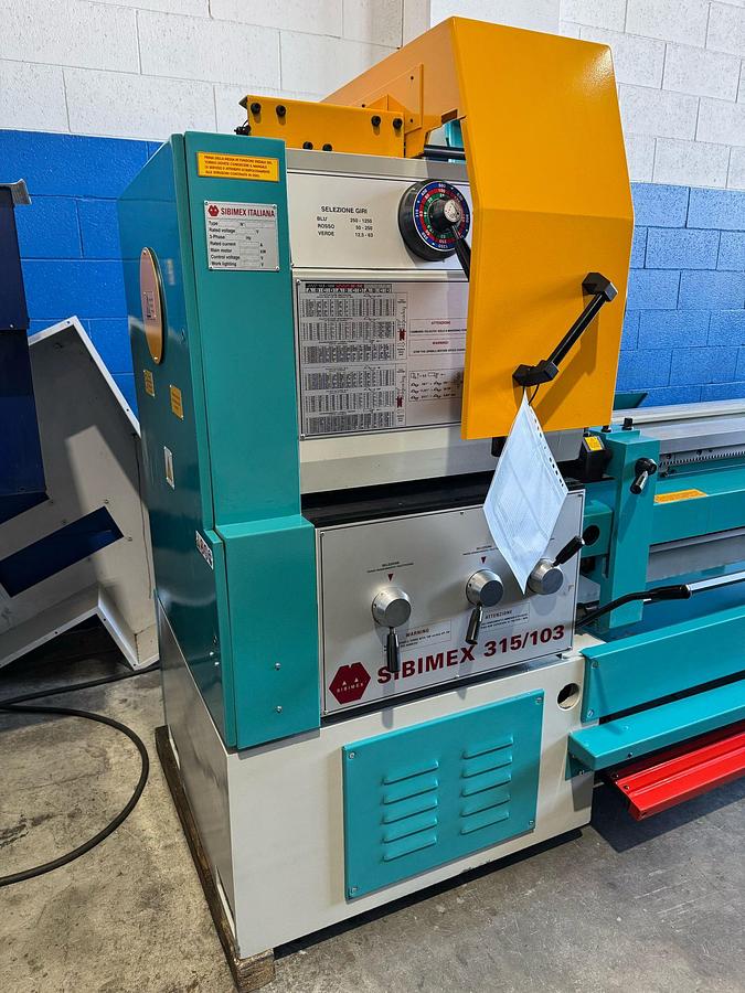 Used 2023 SIBIMEX PARALLEL LATHE mod.CU 630×4000