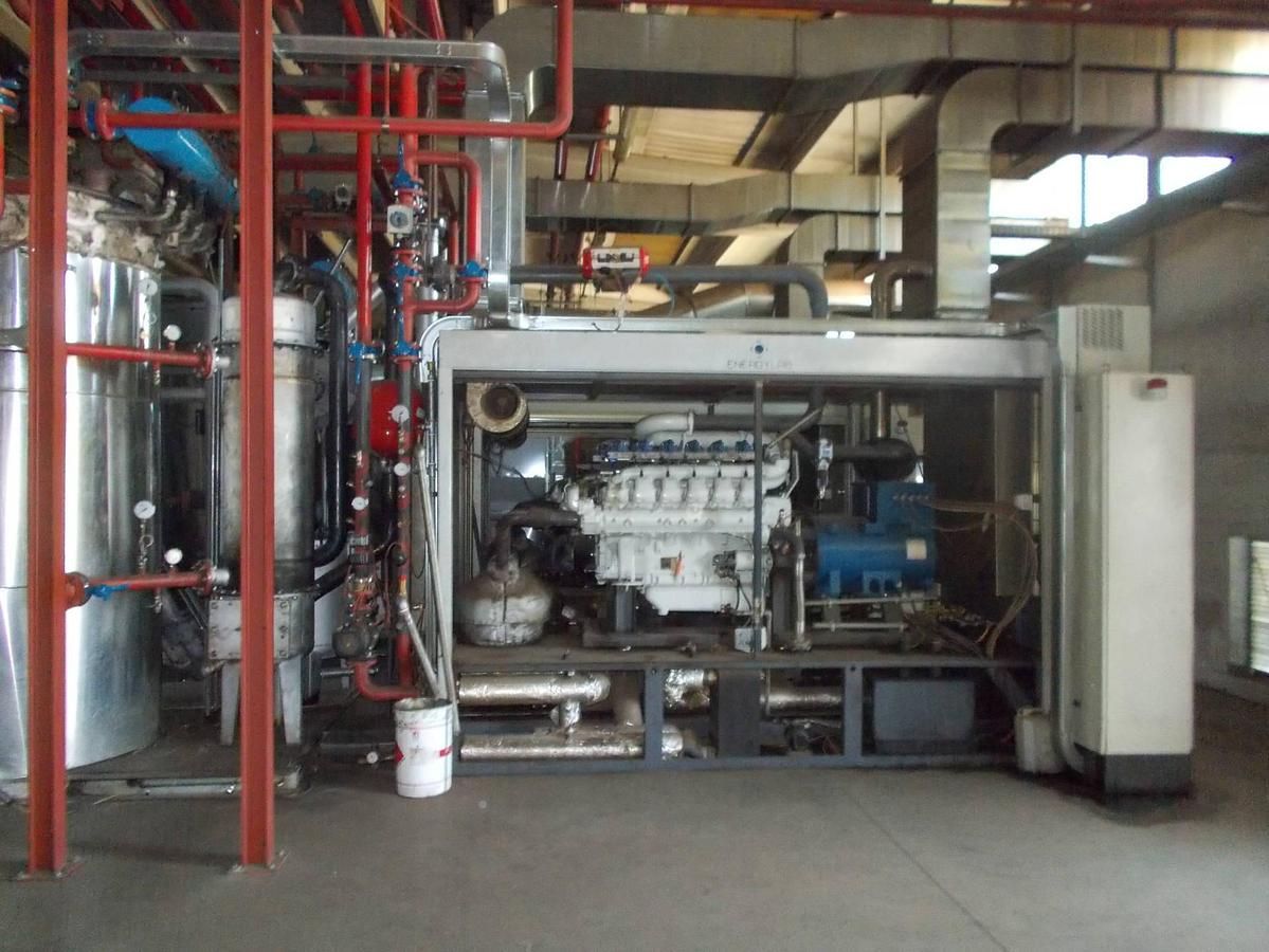 Used 2014 MAN E2842 E312 Natural Gas Generator Set – CHP Unit Marelli Generators MJB 250LB4 B – 125 kVA