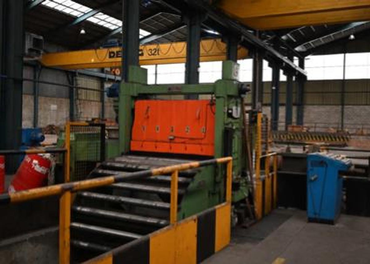 Used 1990 Bonak Cut-to-lenght machine