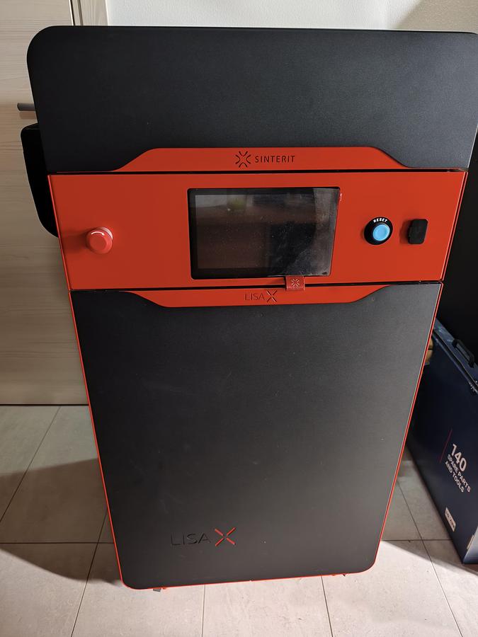 Used Sinterit LISA X SLS 3D Printer Complete Set with Multi PHS, Sandblaster & ATEX Vacuum