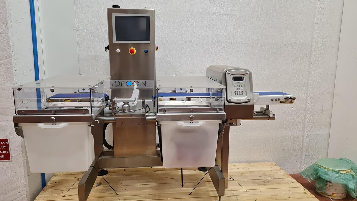 Used 2018 Ceia IDECON-Bitec WPM-L3500 Combined Metal Detector and Checkweigher System