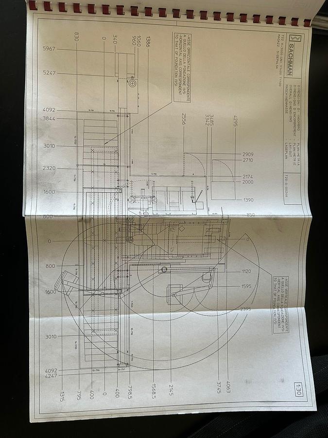 Usado 1998 FRESADORA DE BANCO FIJO SACHMAN mod.T22
