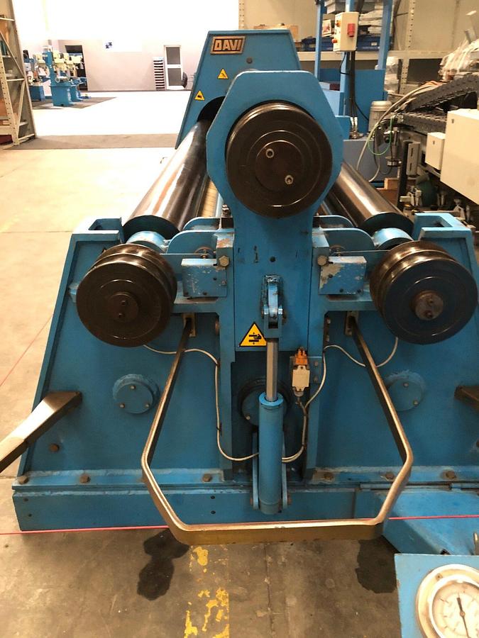 Used 4 ROLL BENDING CALENDER DAVI MOD. MCB 2527 CP B08-10605