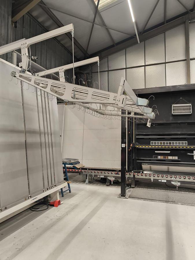 Used 2021 Glaston Butyl Extruder for Insulating Glass 2300x2500