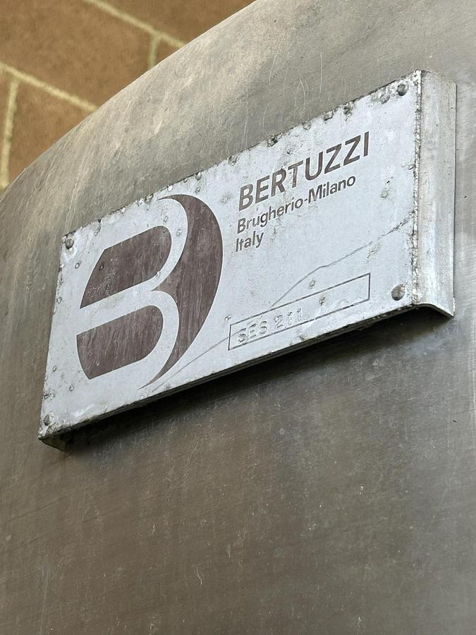 Used Bertuzzi Stainless Steel Tanks with Agitator – Complete Lot for Sale