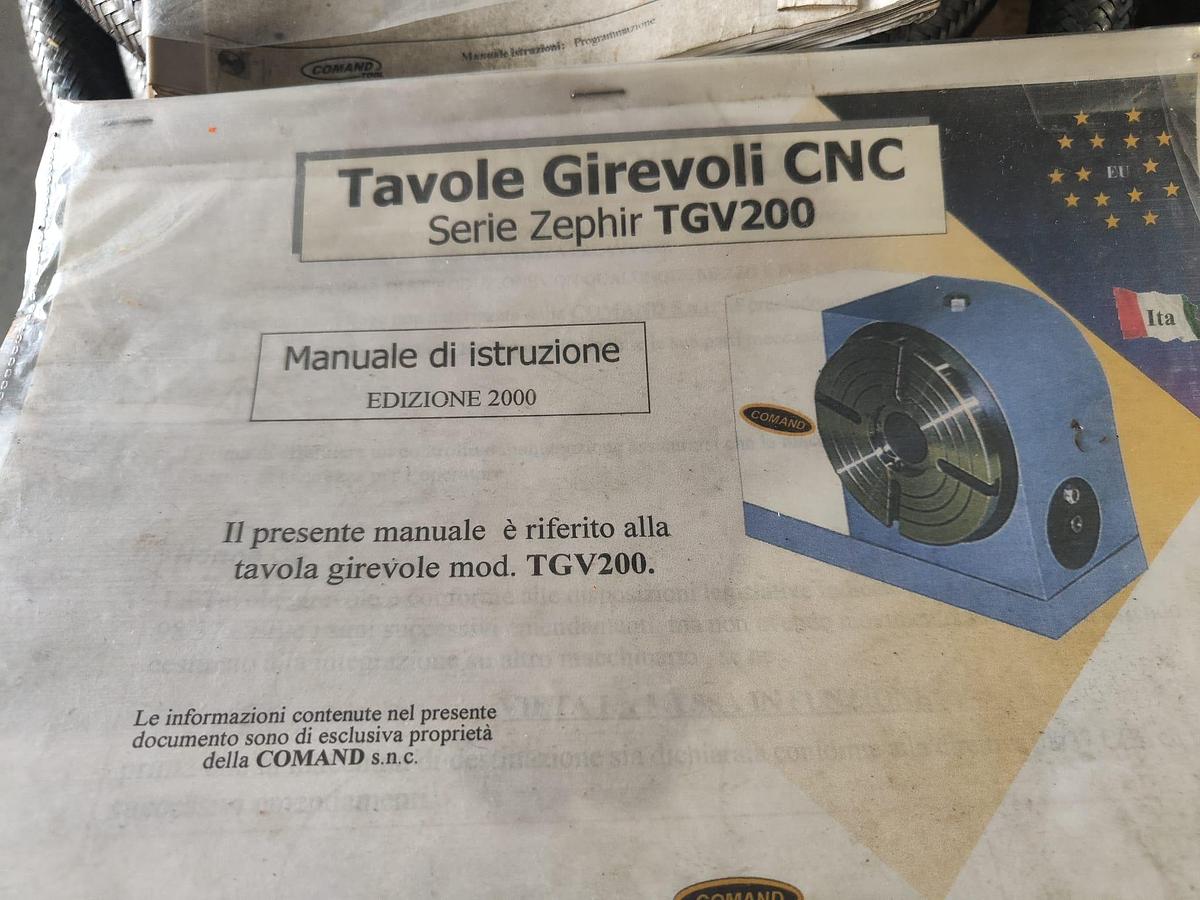 Used 2014 CNC SWIVEL TABLE model SX-SW1 TGV200