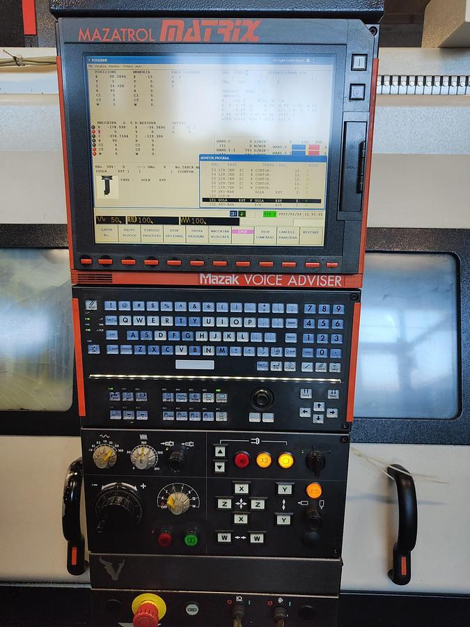 Used 2008 MAZAK lathe mod.INTEGREX 200-4S