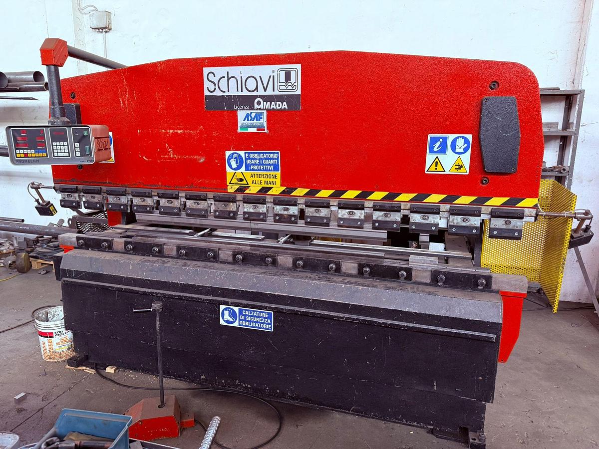 Used Hydraulic Press Brake – Schiavi RG-103 | 100 Ton | 3,100 mm