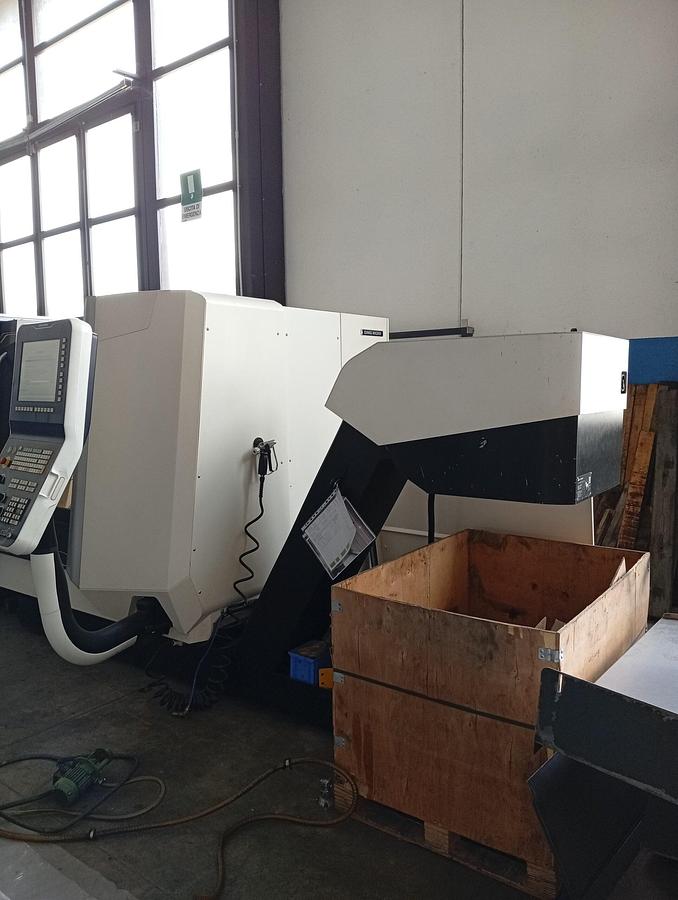 Used 2015 DMG MORI CNC lathe mod.ecoTURN 450M V3