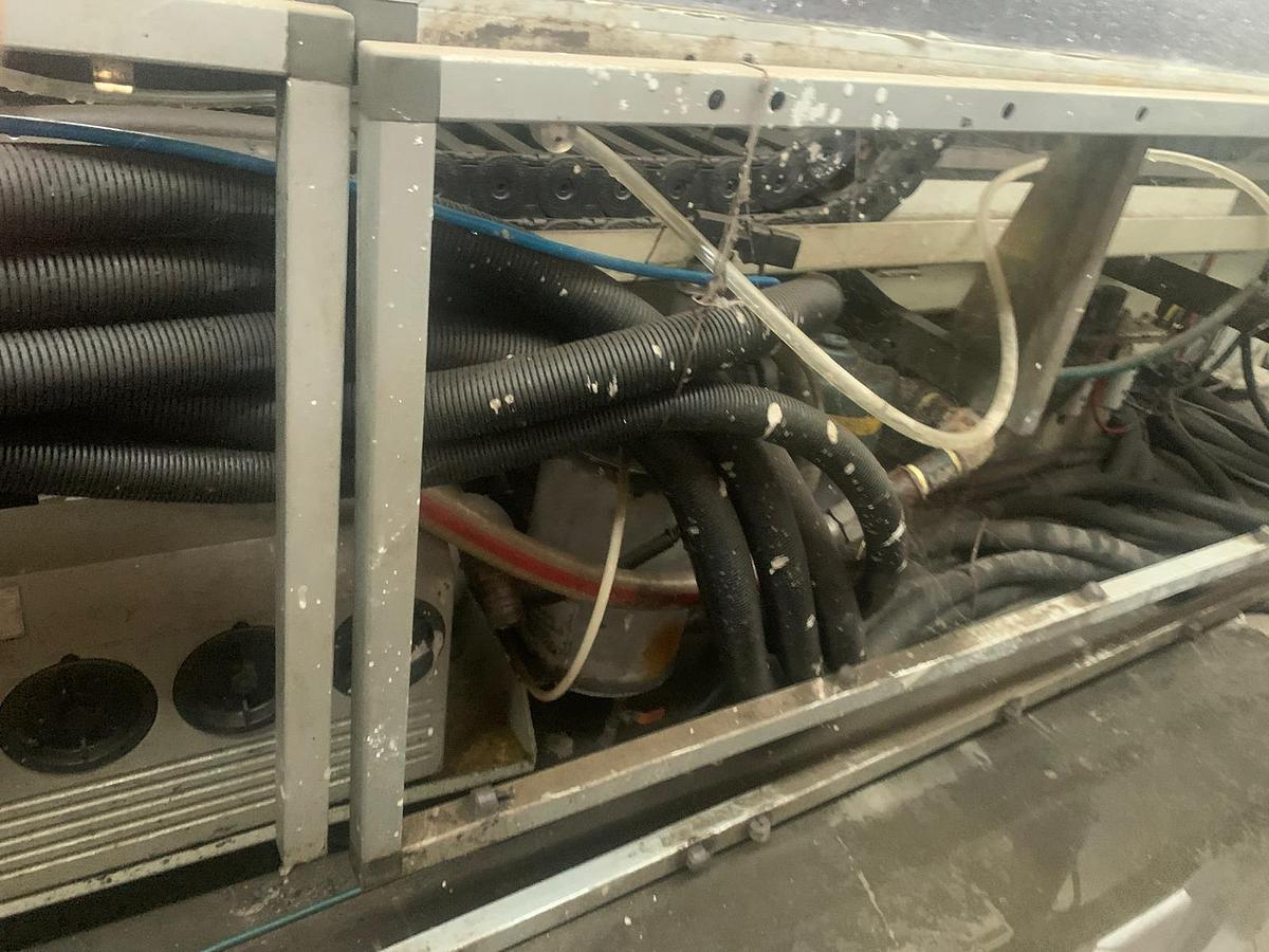 Used Bavelloni ALPA 450-4N Horizontal CNC Glass Processing Machine 2500x4500 mm 4 Axis