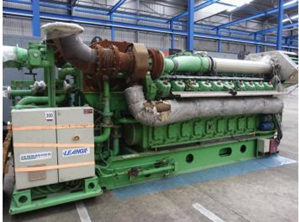 Used 2000 Jenbacher GE620 GSE 02 Gas Generator Set (2.8 MW)