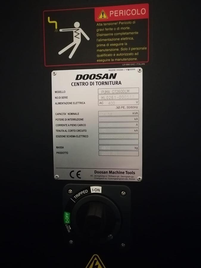 Usato 2022 TORNIO DOOSAN PUMA 2600 LM