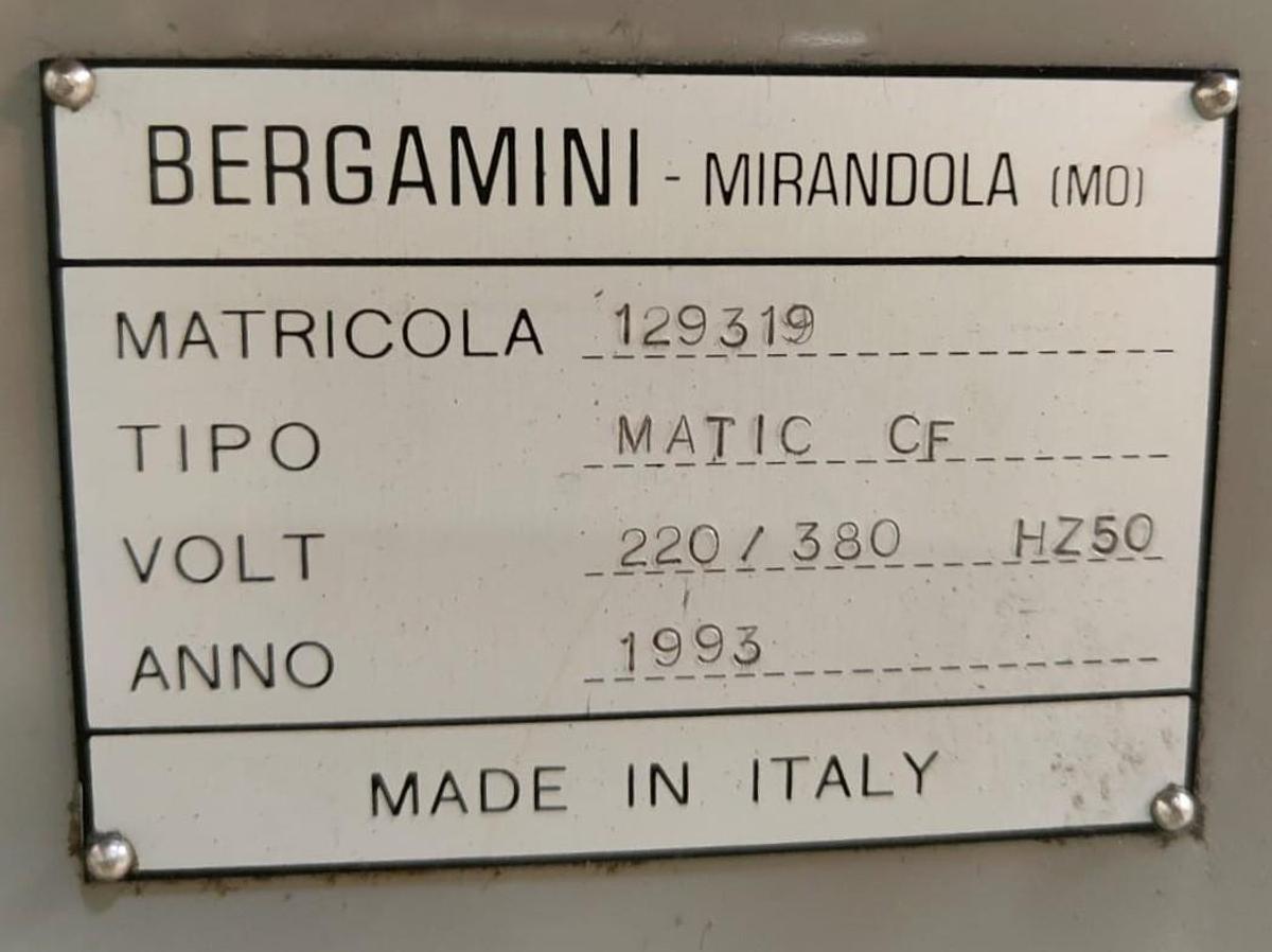 Used BERGAMINI TANGENTIAL GRINDING mod.MATIC