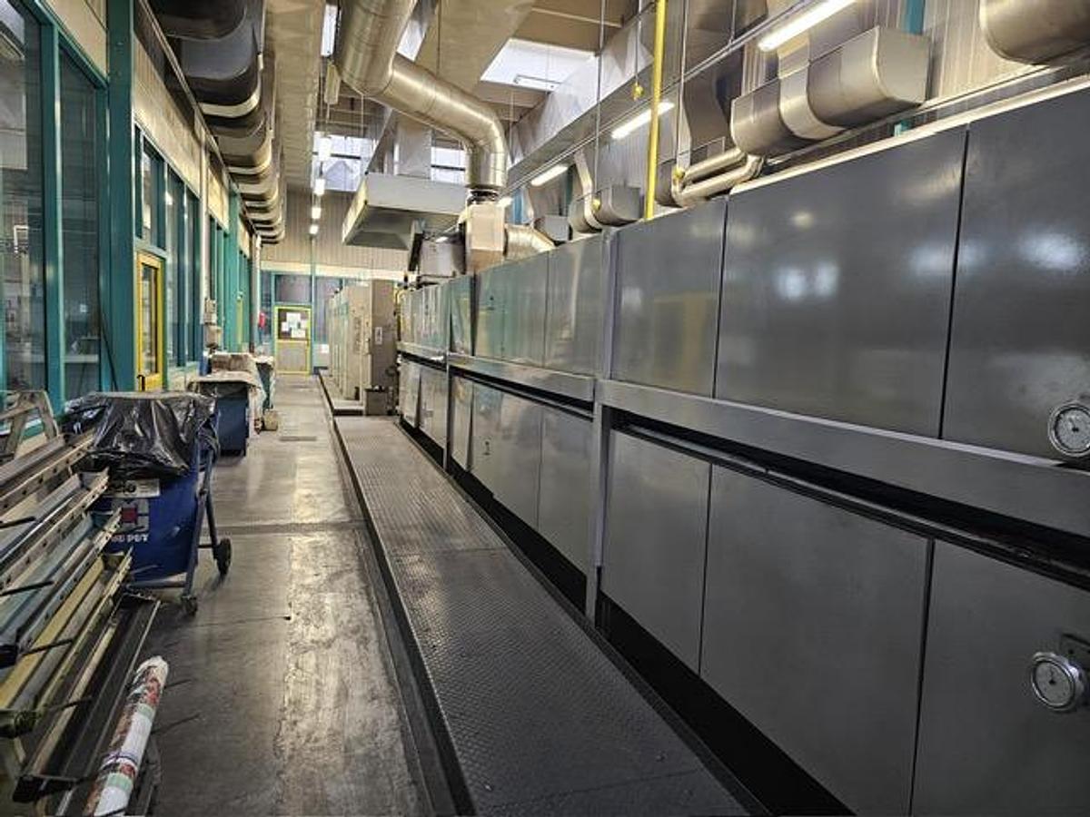 Used MAN ROLAND ROTOMAN WEB OFFSET PRESS – 630 MM CUT-OFF – 1997 – HEATSET OFFSET LINE