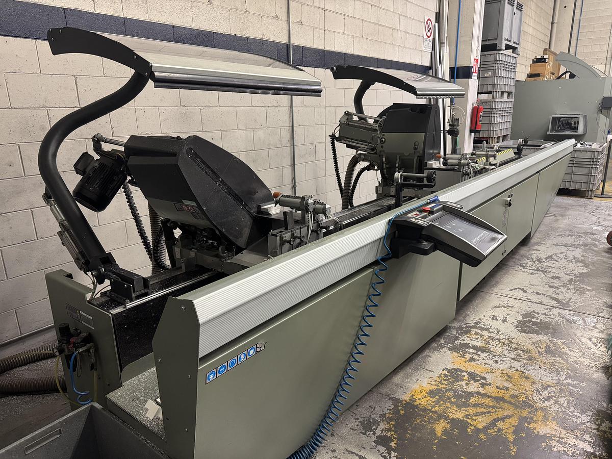 Used 2015 Emmegi Precision TS2 Double Head Electronic Miter Saw