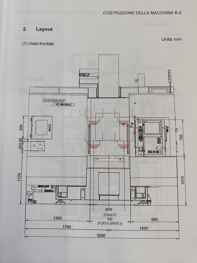 Usado CENTRO VERTICAL DOOSAN Mod. VC 630/5AX