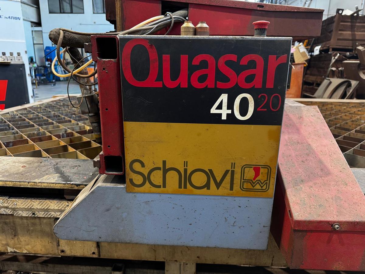 Used 2006 Schiavi Quasar 4000x2000 CNC Plasma Cutting Machine