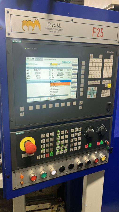 Used 2008 ORM F25 CNC Horizontal Drilling Machine for Circular Components (2 units)