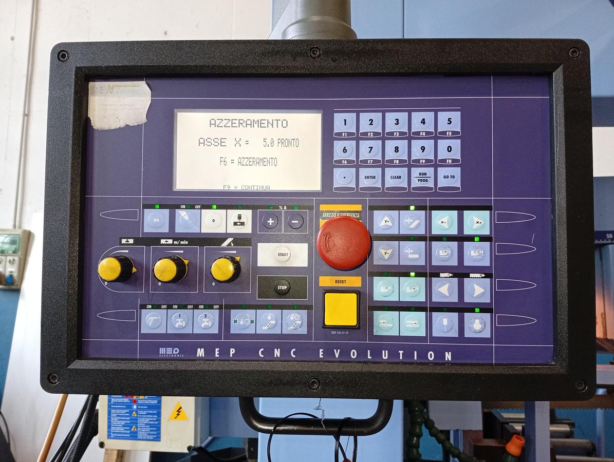 Used 2004 MEP Sawing Machine mod. SHARK 500 CNC