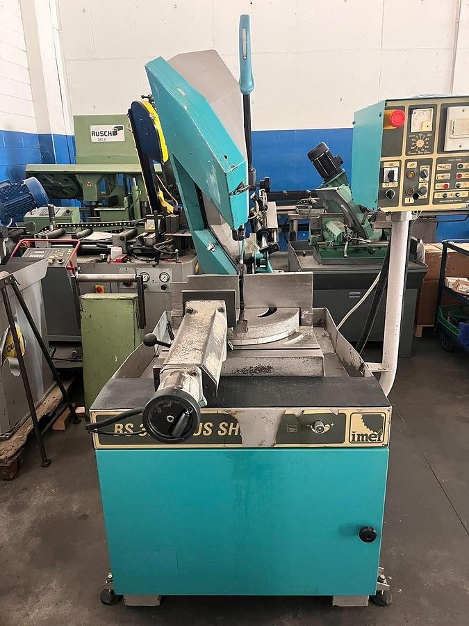 Used SCIE À METTRE EN MARCHE SEMIAUTOMATIQUE IMET mod.BS 280 PLUS SHI