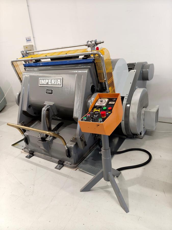Used Rabolini Imperia 80/120 Platen Die Cutting Machine
