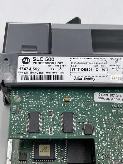 Used Allen-Bradley 1747-L552 Ser C REV A01 FRN 8.002