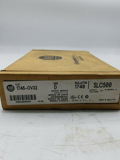 Allen Bradley 1746-OV32 Slc500 Output Module Ser D