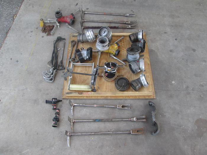 Used Crate of Miscellaneous Fire Fighter Equipment