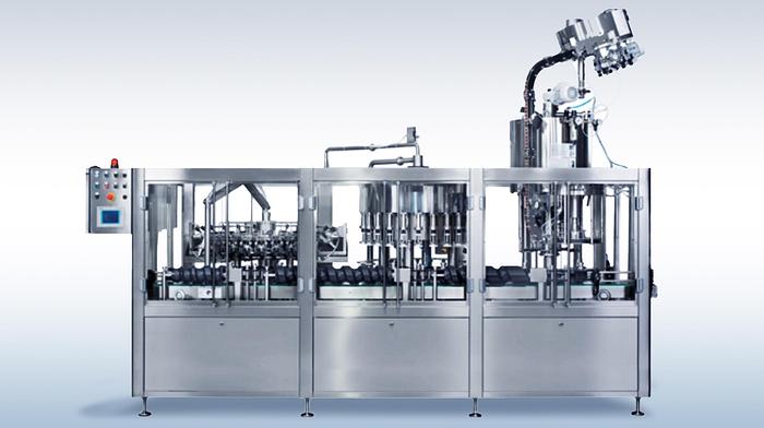 Monobloque para llenado, tapado y etiquetado de zumos - MFCE16