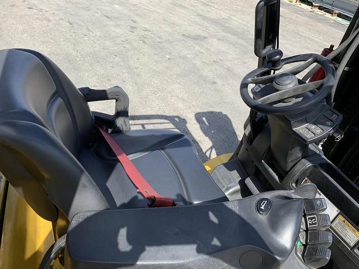 Used 12,000 POUND YALE ROLL CLAMP TRUCK W/ 72" CASCADE PAPER CLAMP