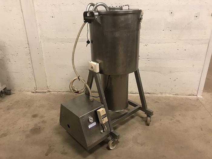 Used Smoke Pumice / Mixer with tip about 150 liters