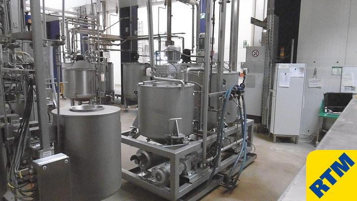 Used COMPLETE LINE FOR CHOCOLATE COATED TOFFEE / CENTRES