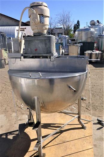 Used Kettle, 80 Gallon, S/st, Dbl Agit, Groen #S744423