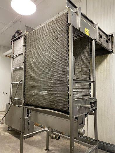 Used Advanced Systems Tray IQF Fluidized Tunnel Freezer, Md #586