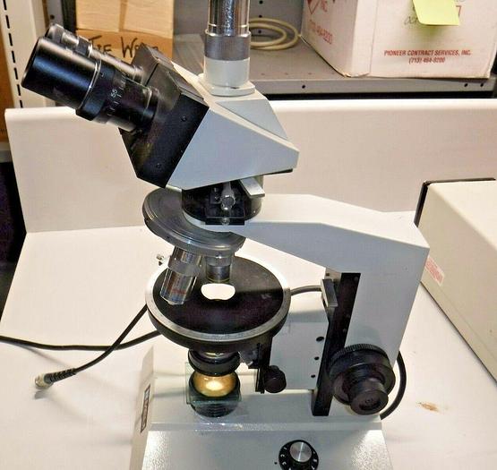 Used Meiji Microscope we believe its a ML9000 with 4x 10x 40x objectives 2 HW 10X Ey
