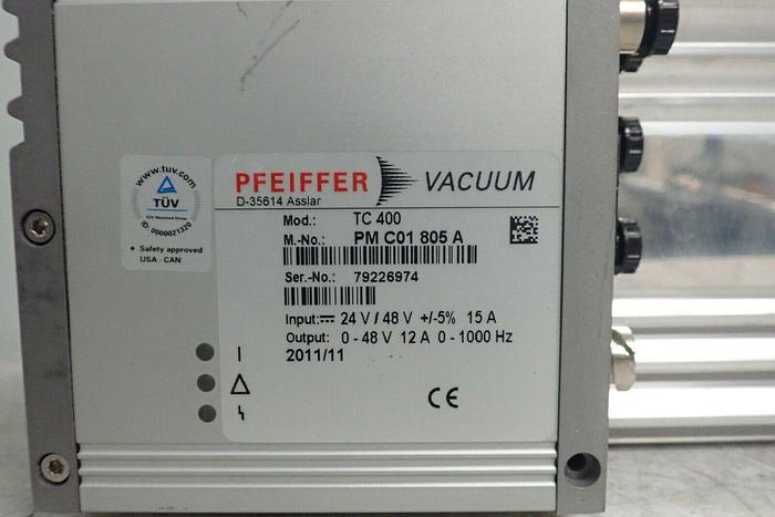Used Pfeiffer SplitFlow 310 3P Agilent G2571-80310 Vacuum Pump w/ Controller TC 400