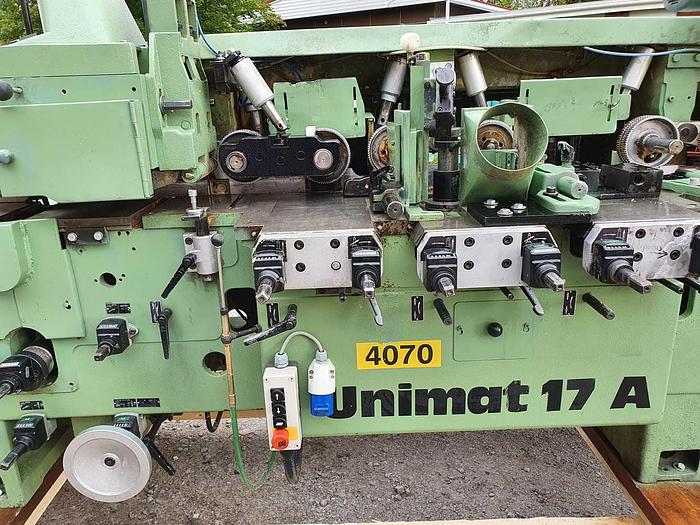 Used 1990 WEINIG Unimat 17 AS / 020 moulder / planer