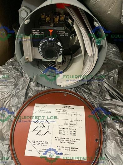 Used Watlow CFNNA64J5S7A Heater 25000 Watt  3 Phase 480 V Immersion Heater