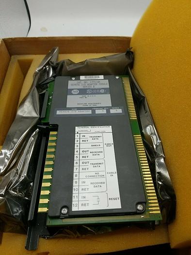 ALLEN BRADLEY 1771-AR REMOTE I/O ADAPTER MODULE
