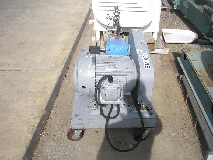 Used Homogenizer, Triplex, 316 Stainless Steel, 15 HP #S738672