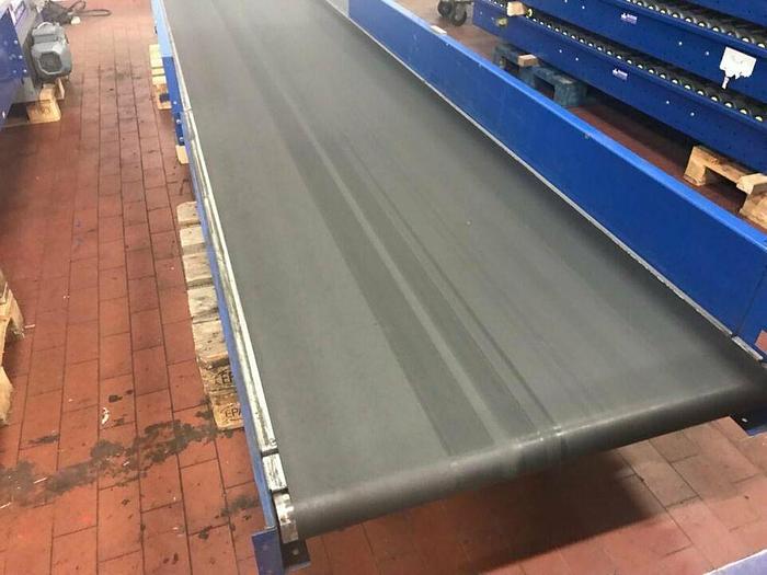 Gebraucht BUDDE Gurtförderer Förderband