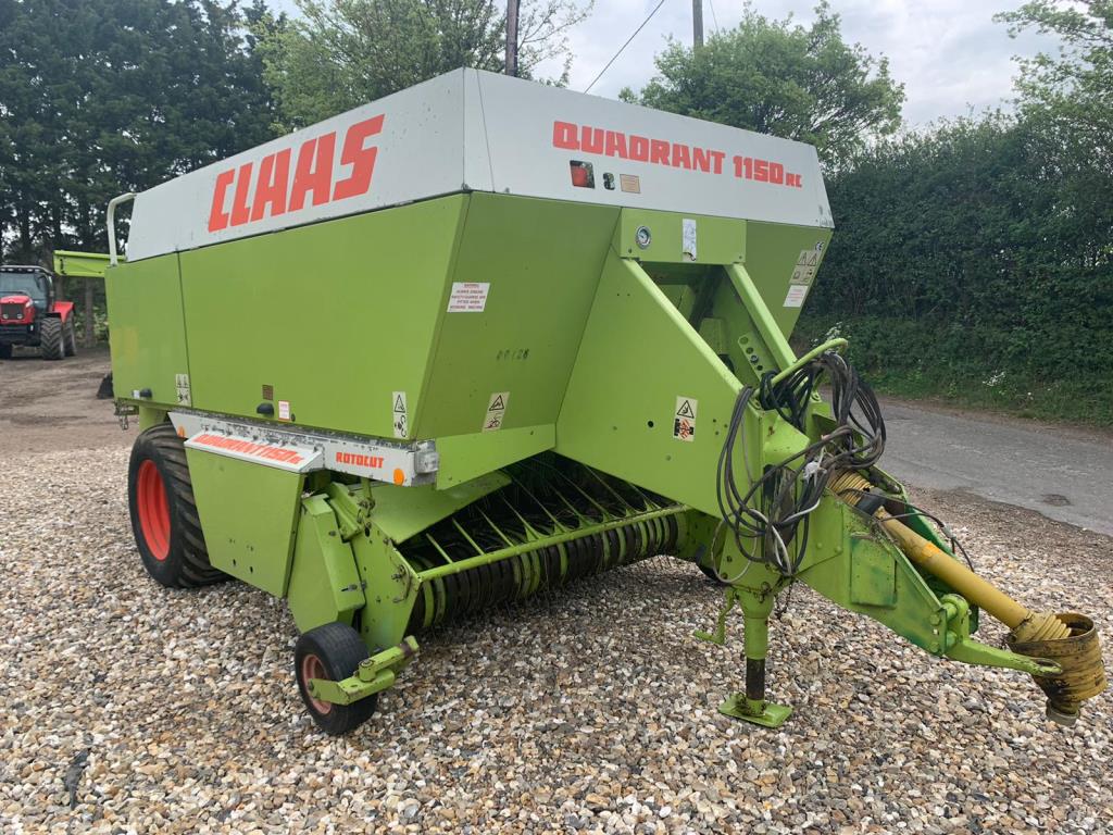 Used Claas Quadrant 1150 RC Square Baler