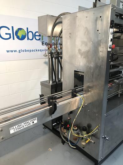 Used Masterfil 6 Head Liquid Filler