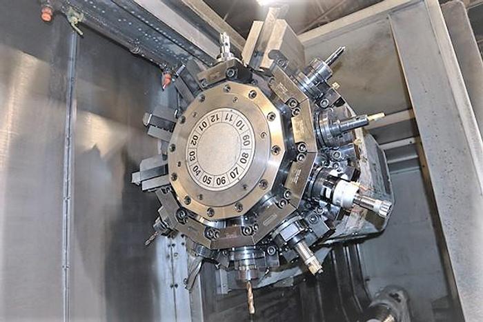 Used 2006 Mazak Cybertech Turn 4500M/3000 Big Bore