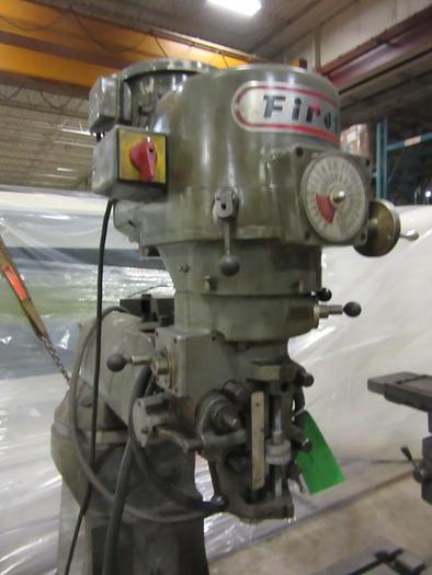 Used First Vertical Mill - 9 IN x 42 IN Table