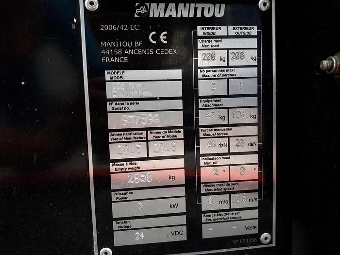 Used Manitou 100VJR